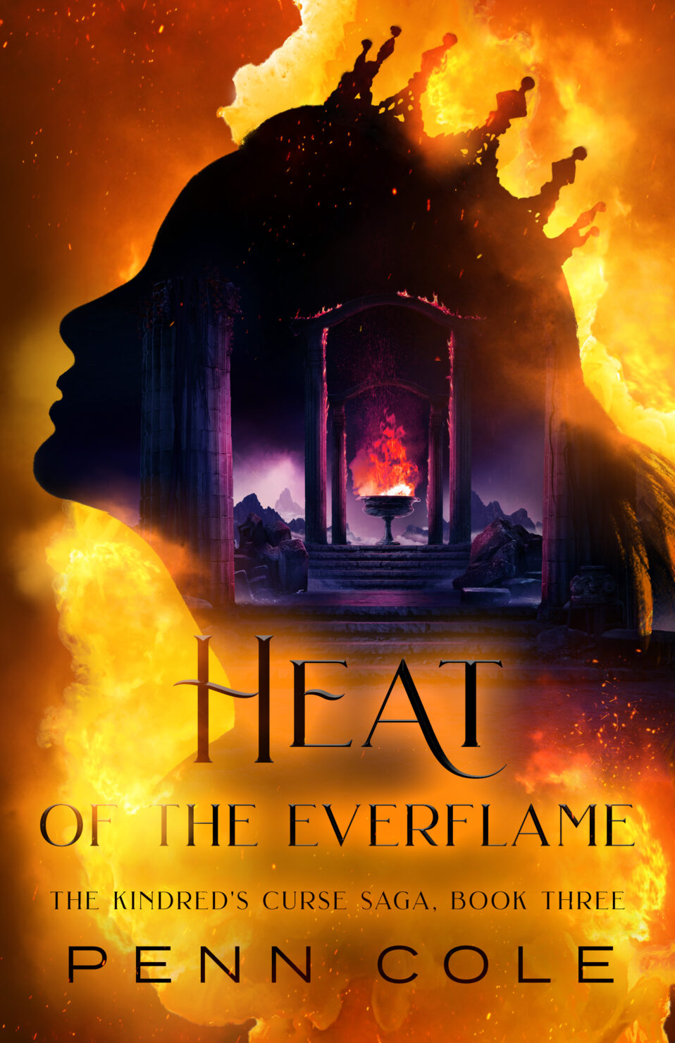 Weekly Book Rendezvous: Wednesday Edition 3 Heat of the Everflame (Kindred's Curse #3) by Penn Cole