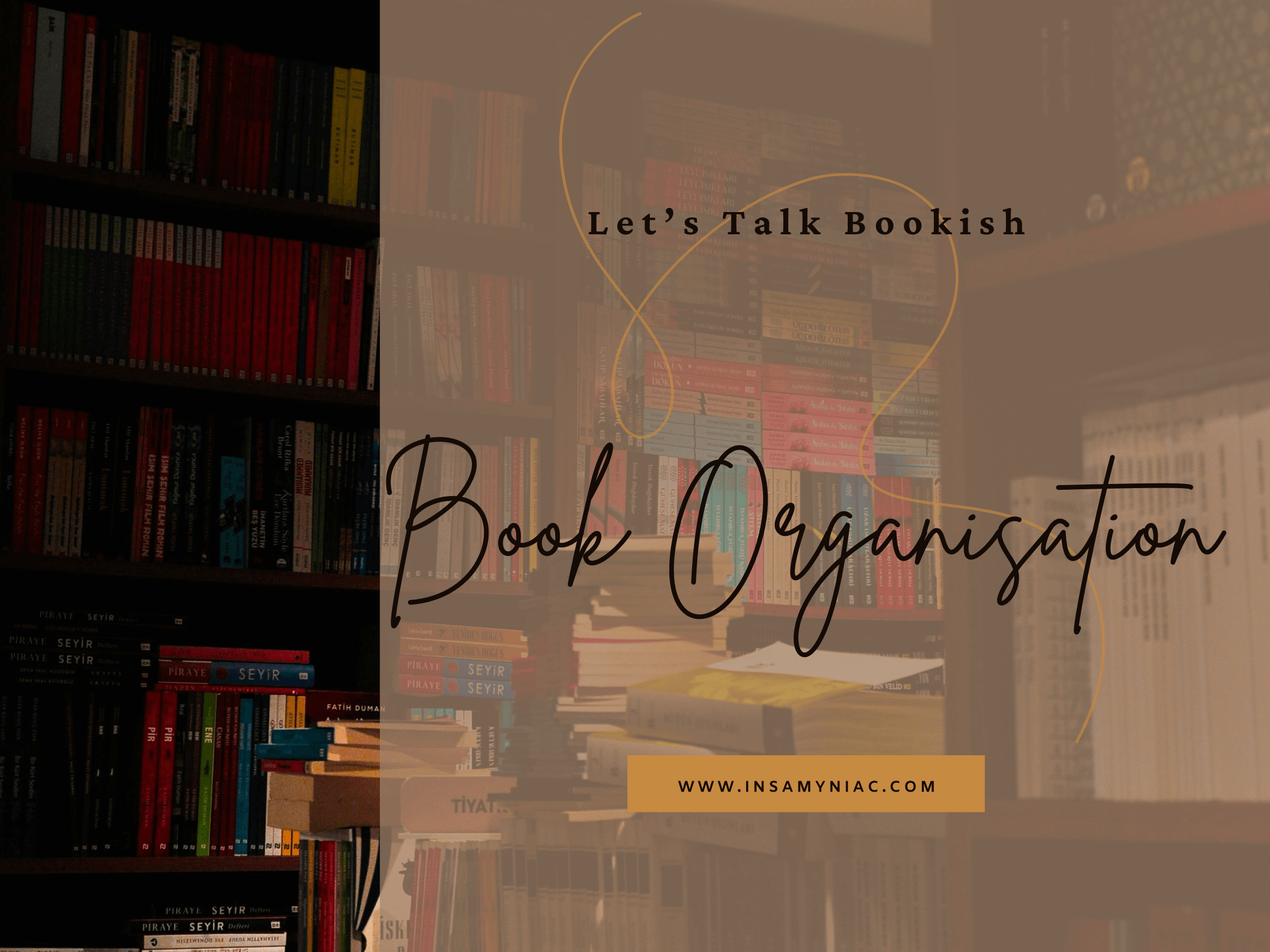 book organisation; Let's Talk Bookish Meme