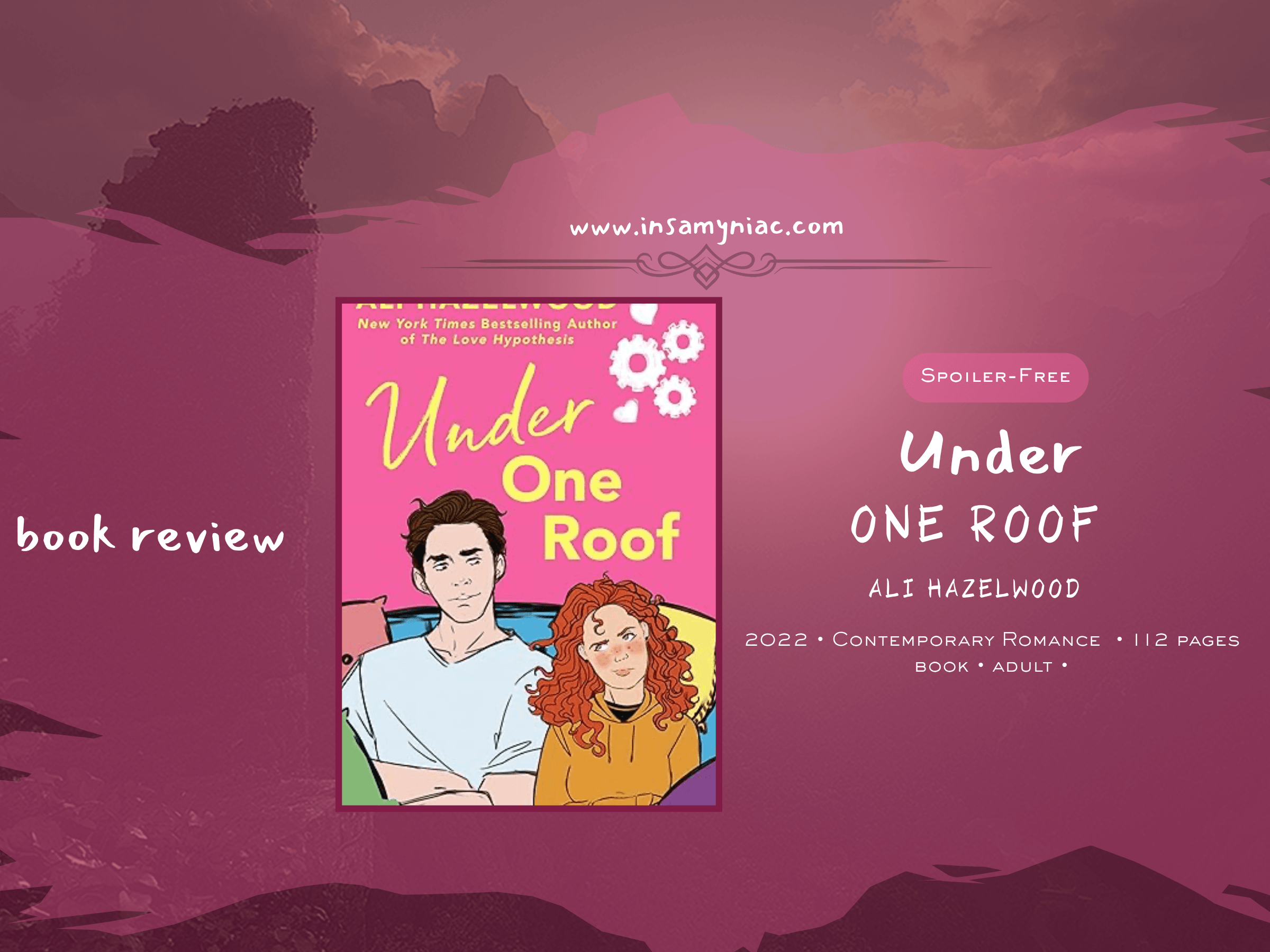 Under One Roof (The STEMinist Novellas #1) Book Review by Ali Hazelwood 4 Under One Roof by Ali Hazelwood