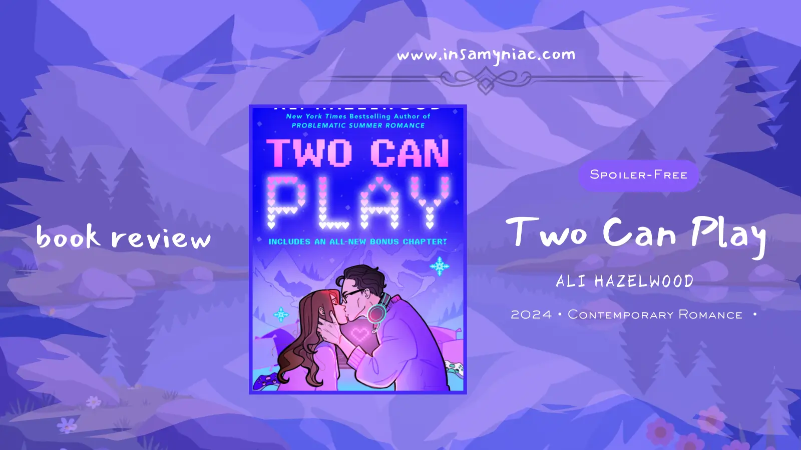 Two Can Play Book Review by Ali Hazelwood (2024) 10 two can play by ali hazelwood