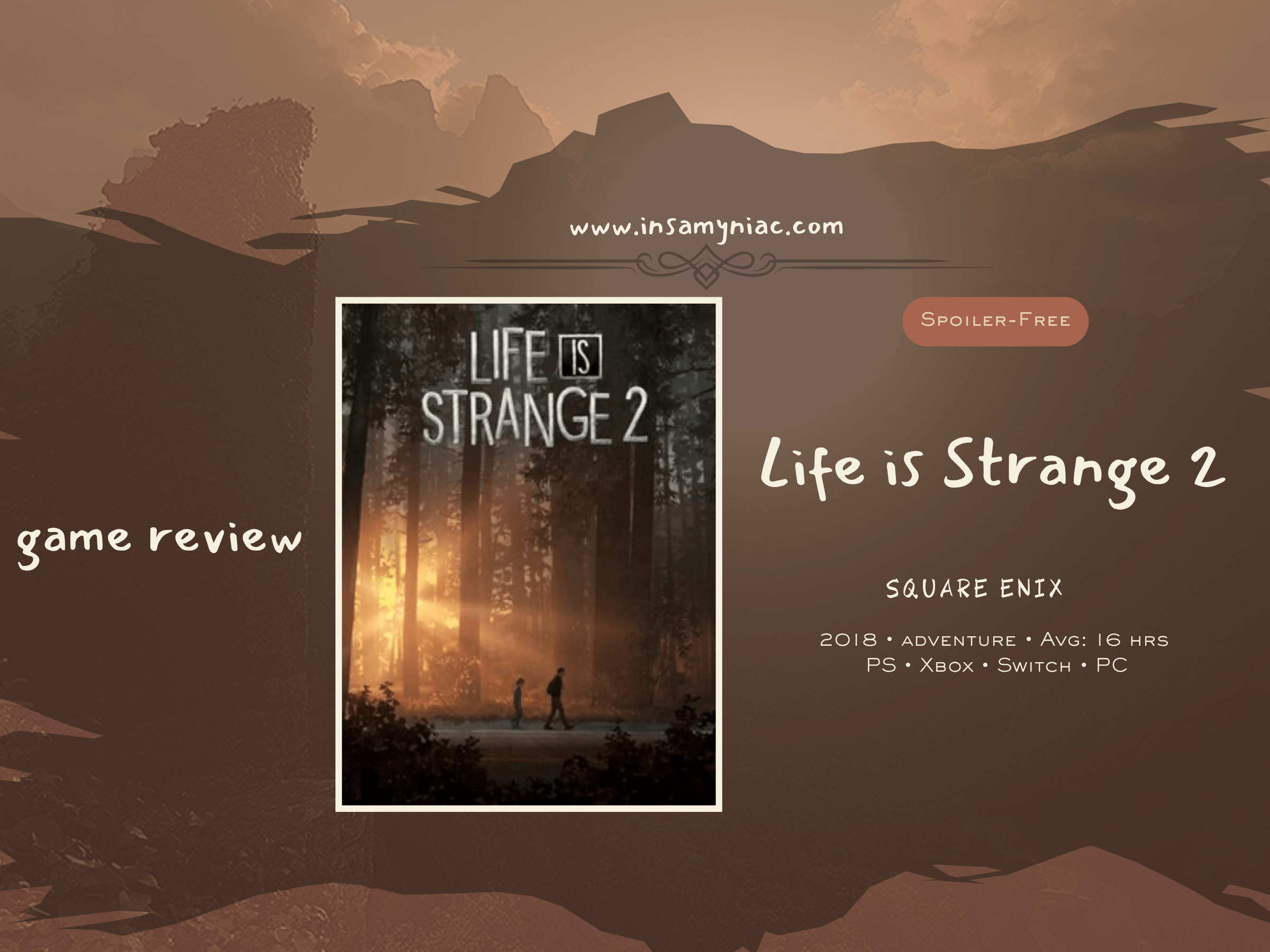 Life is Strange 2 Game Review