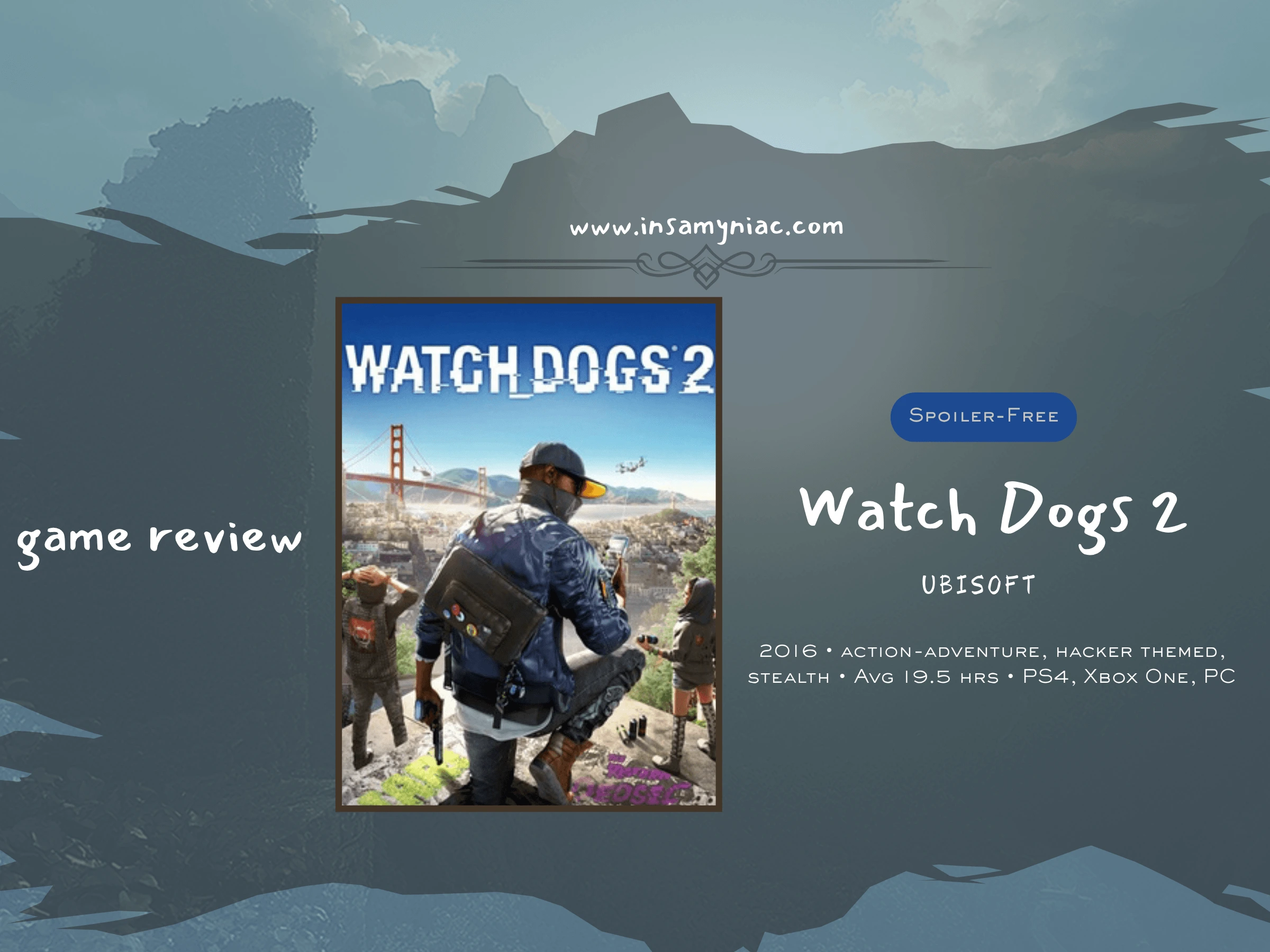 watch dogs 2 by ubisoft game review header
